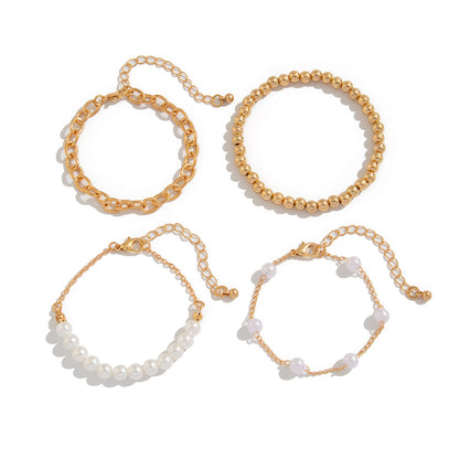 Pearl beaded style bracelet